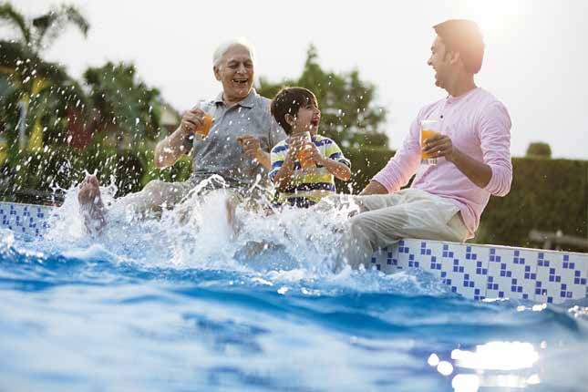 Swimming Pool at VLC Anantam Panchkula